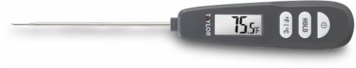 Taylor Digital Thermocouple Thermometer - Black Perspective: back