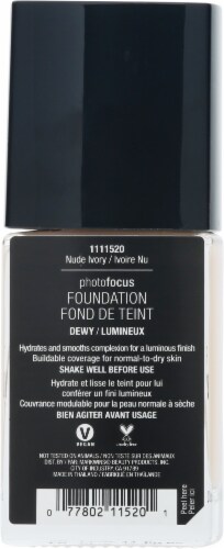 Wet n Wild Photo Focus 1111520 Nude Ivory Dewy Foundation Perspective: back