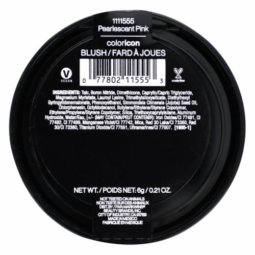 Wet n Wild Color Icon Blush - Pearlescent Pink Perspective: back