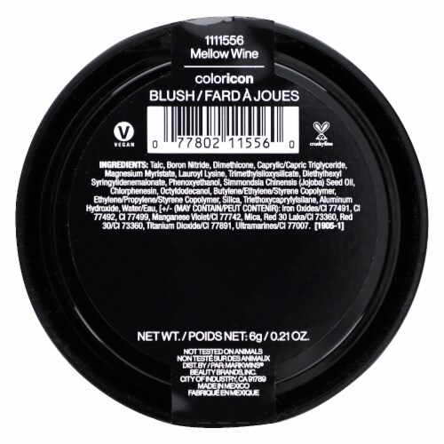 Wet n Wild® Mellow Wine Color Icon Blush Perspective: back