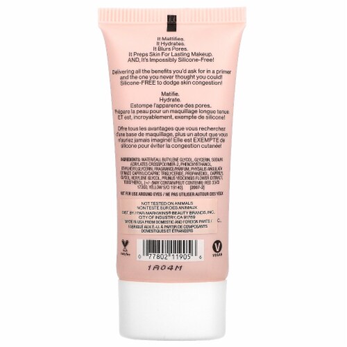 Wet n Wild Prime Focus Impossible Primer Perspective: back