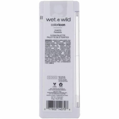 Wet n Wild Color Icon 5-Pan Eyeshadow Palette - Forget-Me-Not Perspective: back