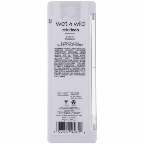 Wet n Wild Color Icon 5-Pan Eyeshadow Palette - Forget-Me-Not Perspective: back