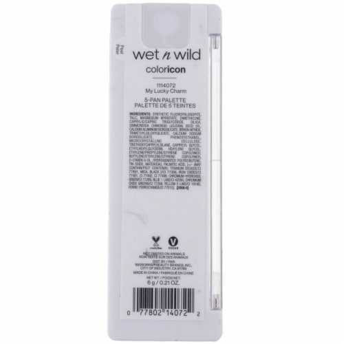 Wet n Wild Color Icon My Lucky Charm Eyeshadow Palette Perspective: back
