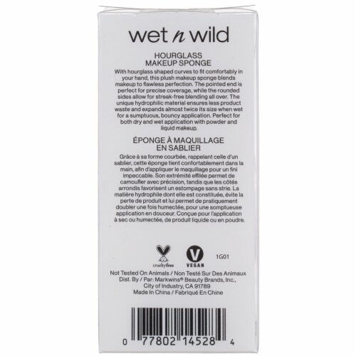 Wet n Wild Hourglass Makeup Sponge Perspective: back