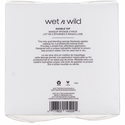 Wet n Wild Double Tap Makeup Sponge Perspective: back