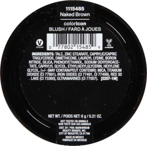 Wet n Wild Color Icon Blush - Naked Brown Perspective: back