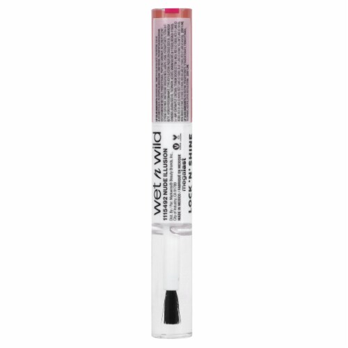 MEGA LAST LOCK N' SHINE LIP COLOR + GLOSS- Nude Illusion Perspective: back