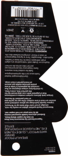 Wet n Wild Breakup Proof Skinng Waterproof Ultra Black Liquid Eyeliner Perspective: back
