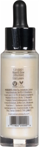 Black Radiance Liquid Radiance Highlighter - Moonlit Glow Ultra Violet Perspective: back