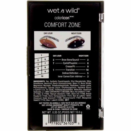 Wet n Wild® 759 Comfort Zone Color Icon Eyeshadow Palette Perspective: back