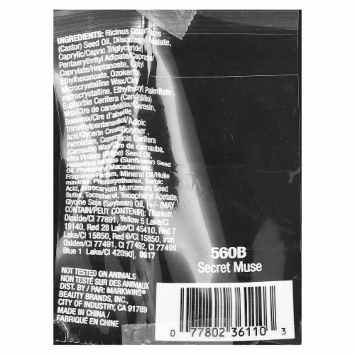 Wet n Wild Silk Finish Lipstick - 560B Secret Muse Perspective: back