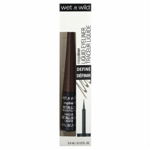 Wet n Wild® Megaliner® Liquid Eyeliner - Metallic Brown 112A Perspective: back