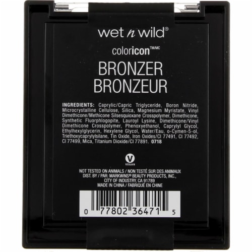 Wet n Wild® Color Icon™ 743B What Shady Beaches Bronzer Perspective: back