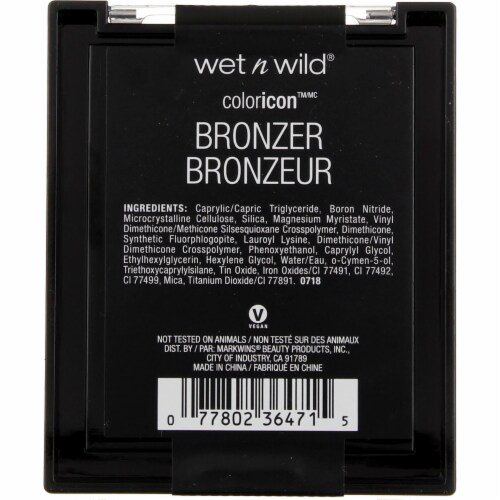Wet n Wild® Color Icon™ Bronzer - 743B What Shady Beaches Perspective: back