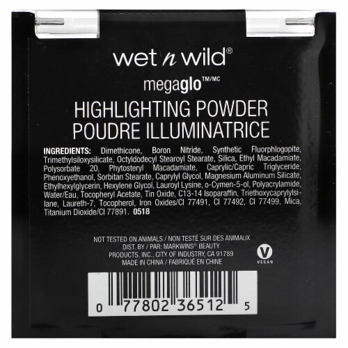 Wet n Wild® Mega Glo™ Highlighting Powder - 336A Awesome Blossom Perspective: back