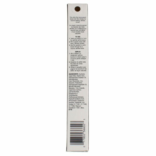Wet n Wild Ultimate Brow Micro Eyebrow Pencil Ash Brown 648A Perspective: back
