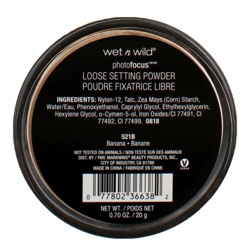 Wet n Wild® Photofocus™ Loose Setting Powder Perspective: back