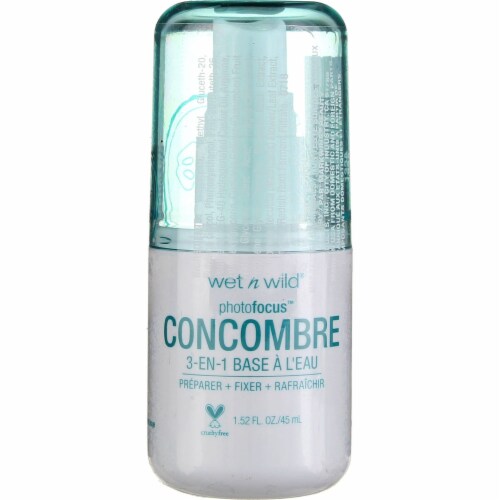 Wet n Wild® Photo Focus™ 3-in-1 Cool As a Cucumber Primer Water Perspective: back