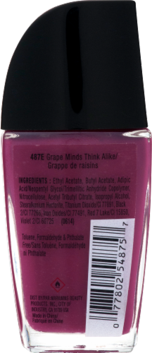 Wet n Wild Wild Shine Nail Color Polish, Grape Minds Think Alike 487E, 0.41 fl oz Perspective: back