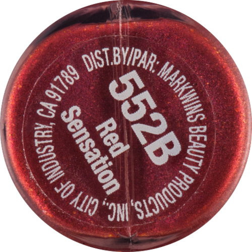 Wet n Wild MegaSlicks Lip Gloss, Red Sensation 552B, 0.19 oz Perspective: back