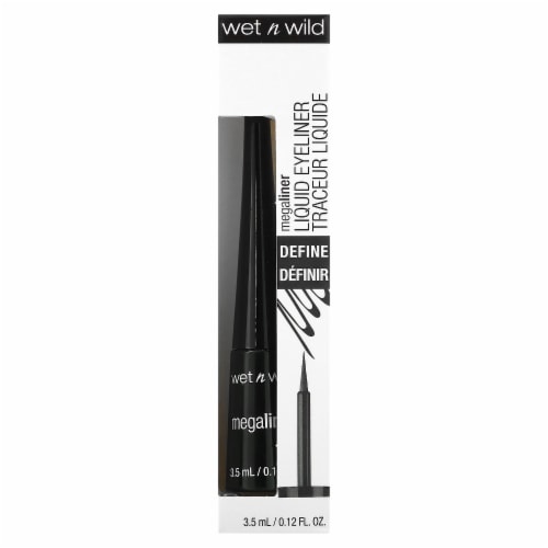 Wet n Wild Megaliner Black Noir Liquid Eye Liner Perspective: back