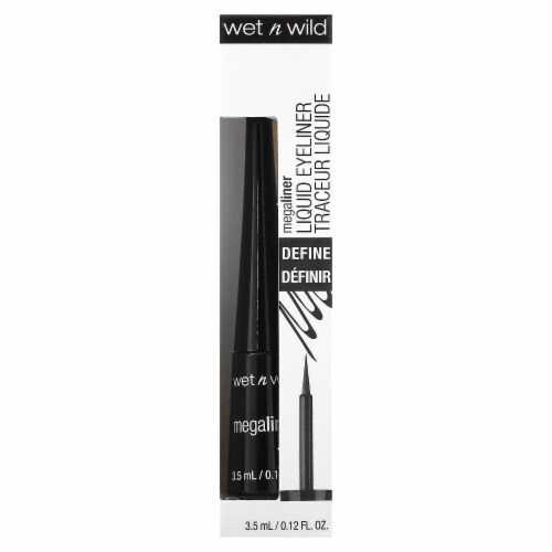 Wet n Wild Megaliner Black Noir Liquid Eye Liner Perspective: back