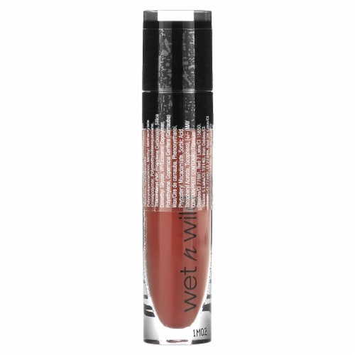 Wet n Wild® MegaLast® Liquid Catsuit Matte Lipstick Give Me Mocha Perspective: back