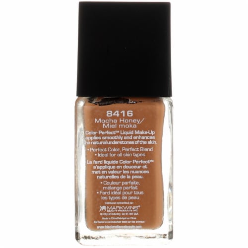 Black Radiance Color Perfect™ Liquid Foundation 8416 Mocha Honey Perspective: back