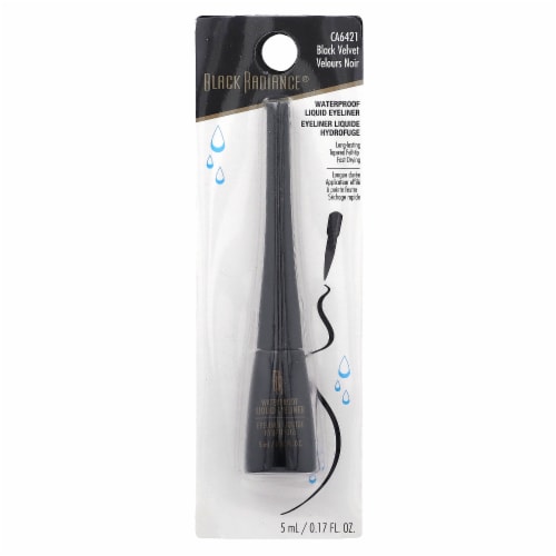 Black Radiance® Waterproof Liquid Eyeliner - Black Velvet Perspective: back