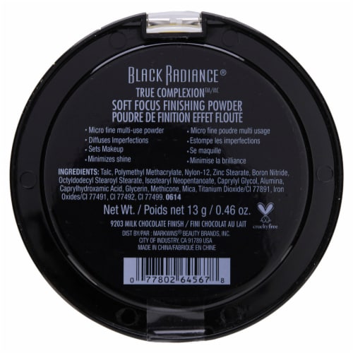 Black Radiance® True Complexion Soft Focus Finishing Powder - Milk Chocolate Finish Perspective: back