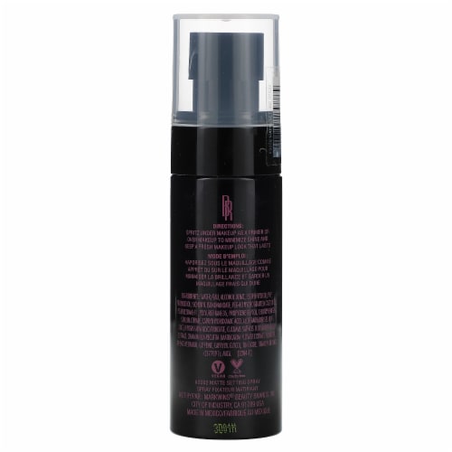 Black Radiance Matte Setting Spray Perspective: back
