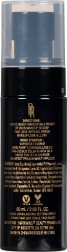 Black Radiance Long Lasting Setting Spray Perspective: back
