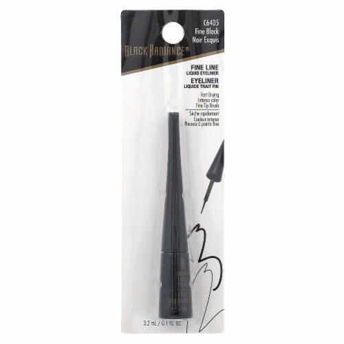Black Radiance® Fine Line Waterproof Liquid Eyeliner Pen - C6405 Fine Black Perspective: back
