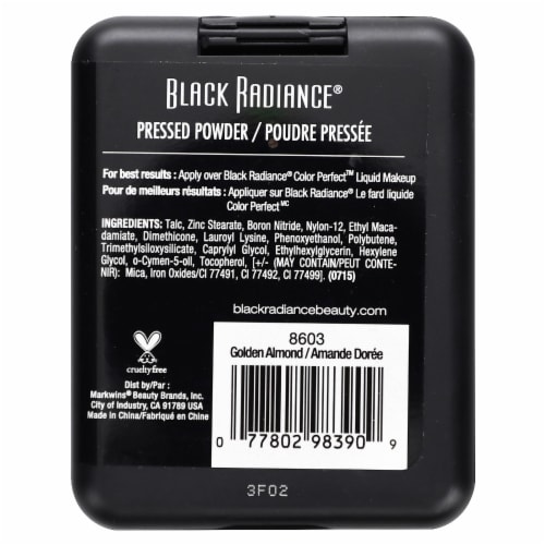 Black Radiance® Pressed Powder - Golden Almond Perspective: back
