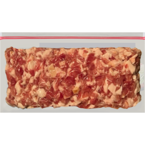 Jimmy Dean® Chopped Uncooked Premium Hardwood Smoked Precut Bacon Pieces Perspective: back