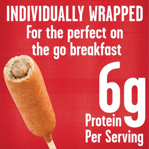 Jimmy Dean® Original Pancakes & Sausage on a Stick Frozen Breakfast Perspective: back