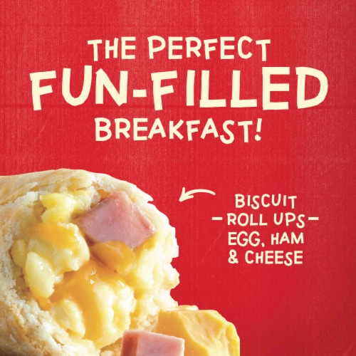 Jimmy Dean® Egg Ham & Cheese Biscuit Roll-Ups Perspective: back