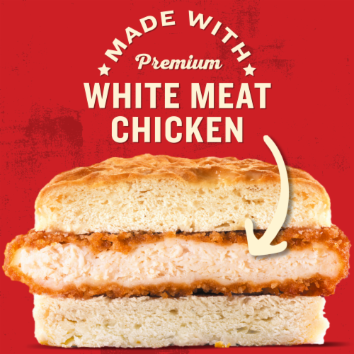 Jimmy Dean® Buttermilk Chicken Biscuit Sandwiches Perspective: back