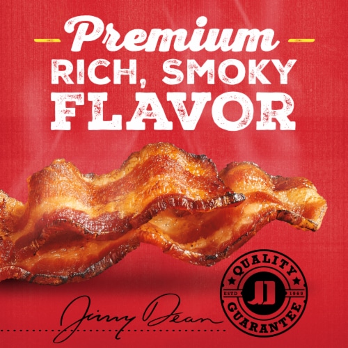 Jimmy Dean® Premium Applewood Smoked Bacon Perspective: back