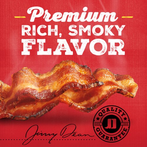 Jimmy Dean Premium Bacon Applewood Smoked Perspective: back
