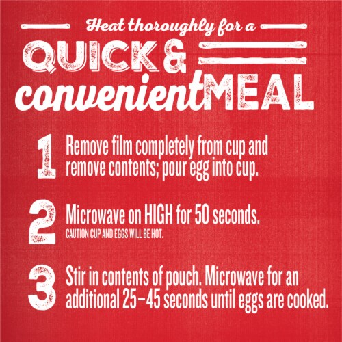 Jimmy Dean Simple Scrambles® Sausage Breakfast Cup Single Serve Perspective: back