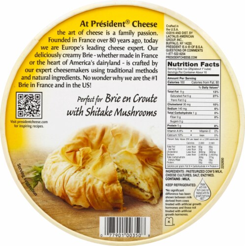 President® Mini Brie Perspective: back