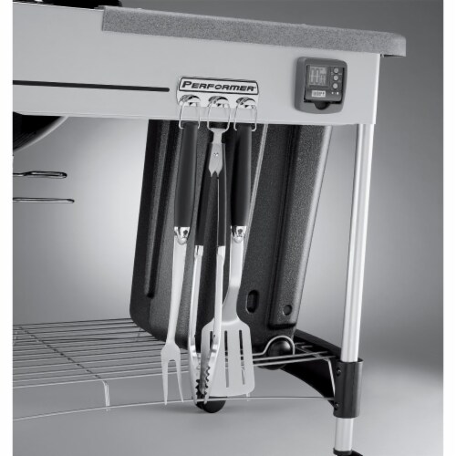 Weber Stainless Steel Barbecue Tool Set Perspective: back
