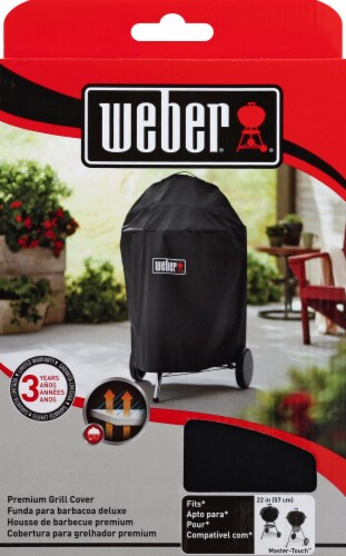 Weber Premium Grill Cover Perspective: back