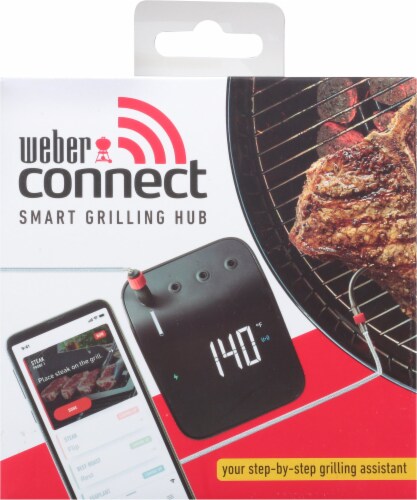 Weber Connect Smart Grilling Hub Grill Accessory Perspective: back