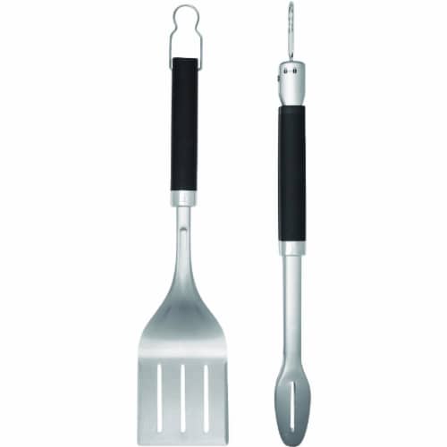 Weber Precision Grill Tongs & Spatula Set Perspective: back