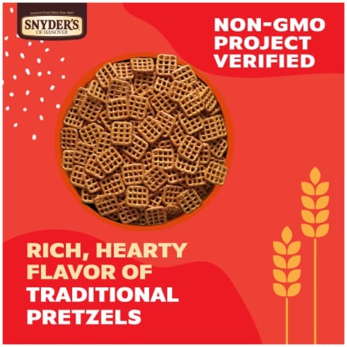 Snyder's of Hanover Snaps Pretzels Perspective: back