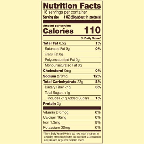 Snyder's of Hanover® Pretzels, Thins Pretzels, Family Size Bag, 16 Oz Perspective: back