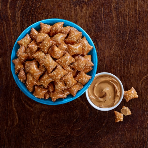 Snyder's of Hanover Pretzel Pieces, Peanut Butter Filled, 10 Oz Perspective: back